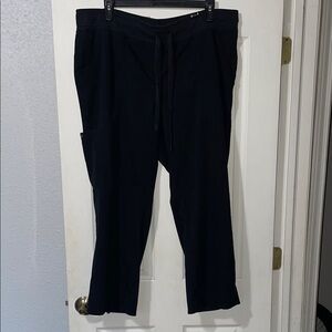 Koi Classics 713-P Morgan Black Scrub Pants 3X Petite